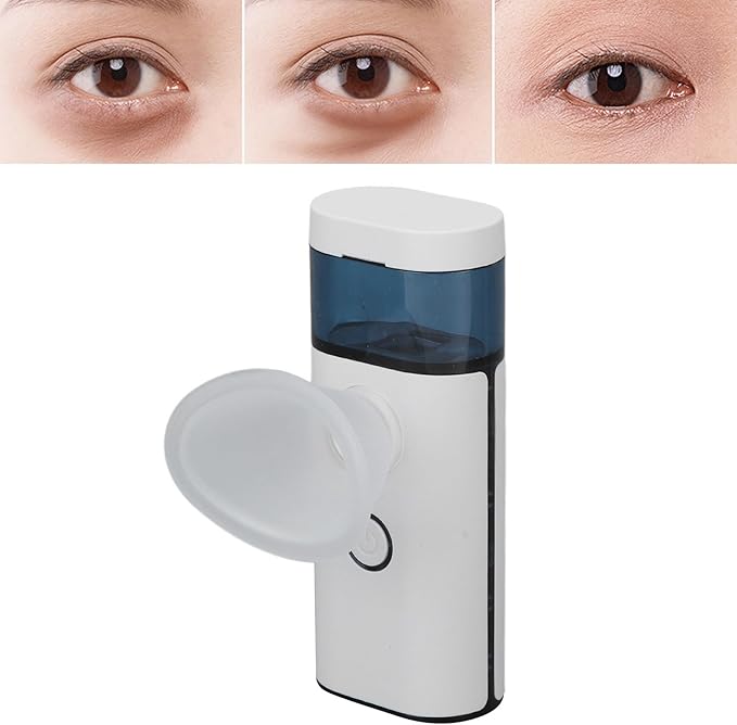Eye Nebulizer, Portable Eye Facial Mister, USB Rechargeable Massage Moisturizing Atomization Eye Sprayer for Adults & Kids Travel, Home, Daily use-Velvo Beauty