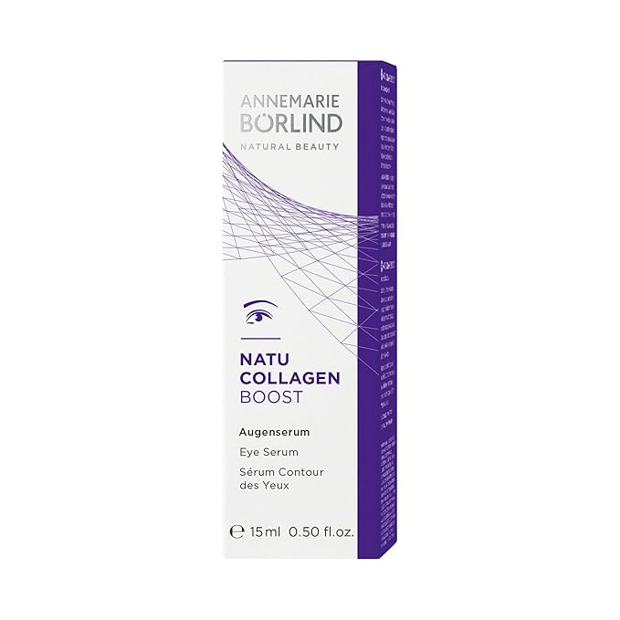 ANNEMARIE BÖRLIND - NATU COLLAGEN Eye Serum - firming, refreshing and radiant eye care, with botanical collagen and plant-based protein, under eye serum, 0.50 Fl. Oz.-Velvo Beauty