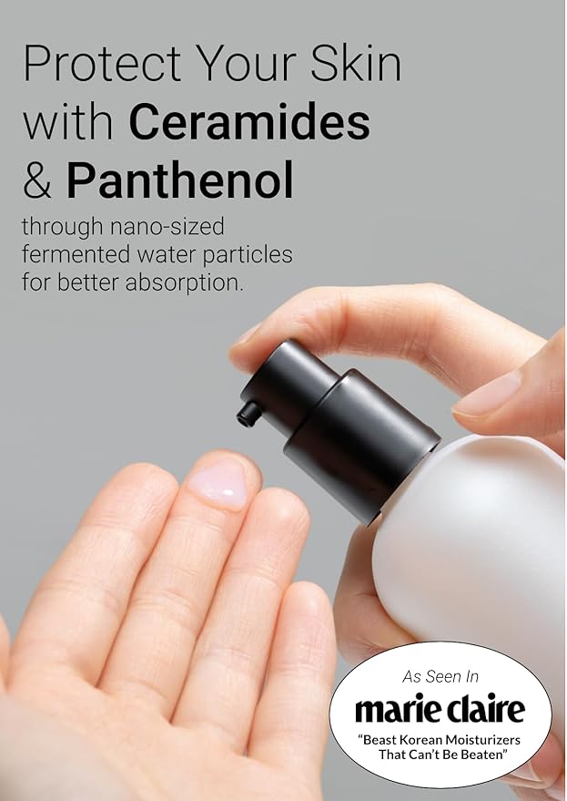 JUNG SAEM MOOL Essential Mool Cream 1.7 Fl Oz, Lightweight Watery Face Cream with Ceramide and Panthenol for Deep Hydration and Radiant Skin, Skin Barrier Support, Korean Foundation Makeup Prep-Velvo Beauty