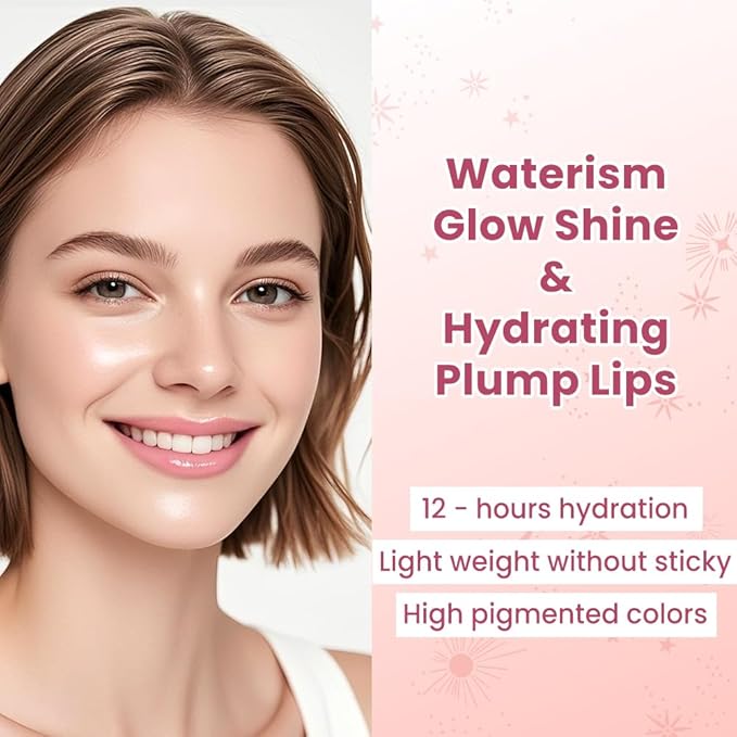 CATKIN Glossy Lip Balm Ultra Hydating Glow Lip Tinted Jelly Plump Melting Balm Shea Butter Repair Soothing For Dry Lips Dewy Finished 0.12 oz C03 VIOLET-Velvo Beauty