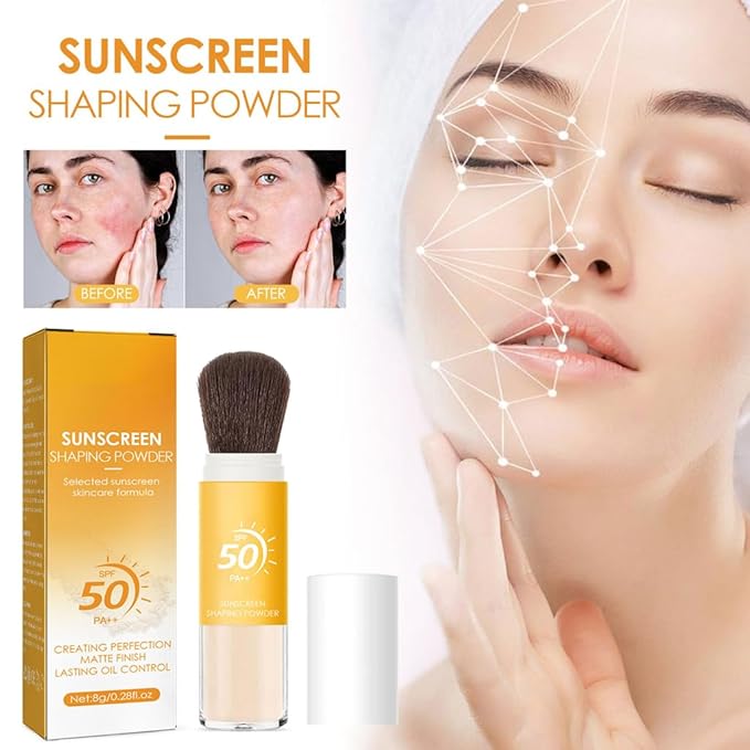 Mineral Sunscreen Setting Powder, Face Powder, Translucent Oil Control Natural Matte Finish, Lightweight Long Lasting Smooth Breathable for All Skin-Velvo Beauty