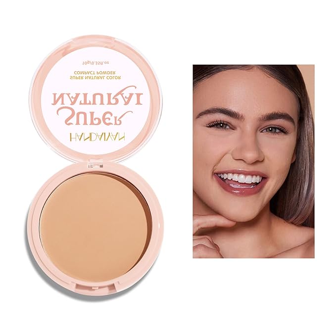 Pressed Face Powder Makeup Mineral Foundation Finishing Powder Pressed Finishing and Setting Powder Loose Setting Powder Makeup #05-Velvo Beauty