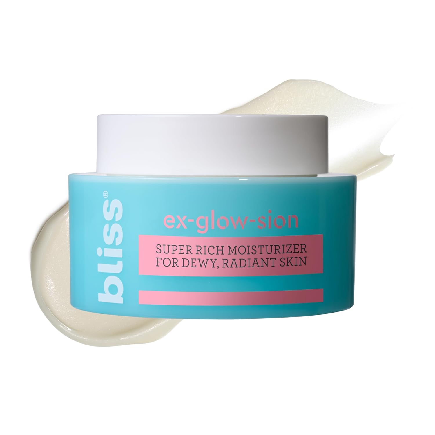 Bliss Ex-glow-sion Radiance-Boosting Moisturizer | With Vitamin C, Squalane & Deep Dew Complex | Plumps, Brightens & Softens Dry Skin | Clean, Vegan, 1.7 oz-Velvo Beauty