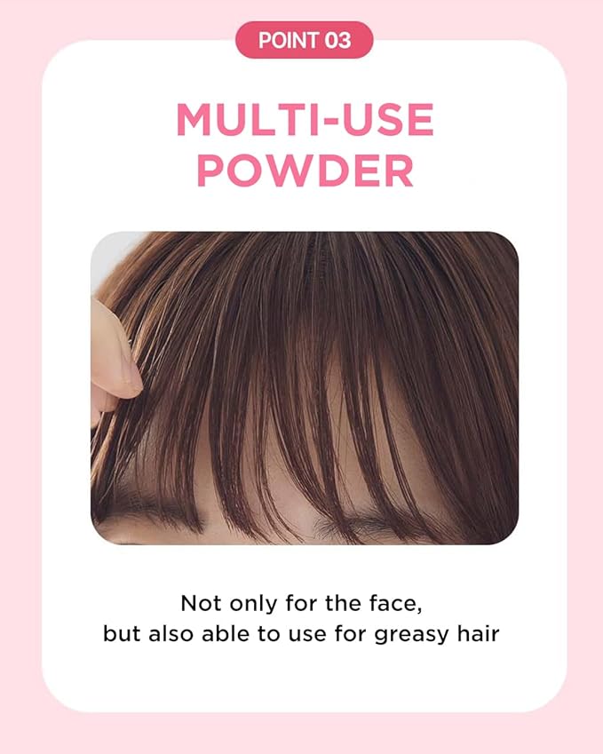 TOUCH IN SOL No Poreblem Mineral Powder - Translucent, Lightweight Loose Setting Powder for Flawless Matte Finish - Oil Control, Pore Primer, Blurs Imperfections & Fine Lines - Face & Greasy Hair Use-Velvo Beauty