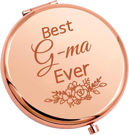 CENWA G-ma Birthday Gift G-ma Makeup Pocket Mirror G-ma Jewelry Best G-ma Ever (G-ma M)-Velvo Beauty