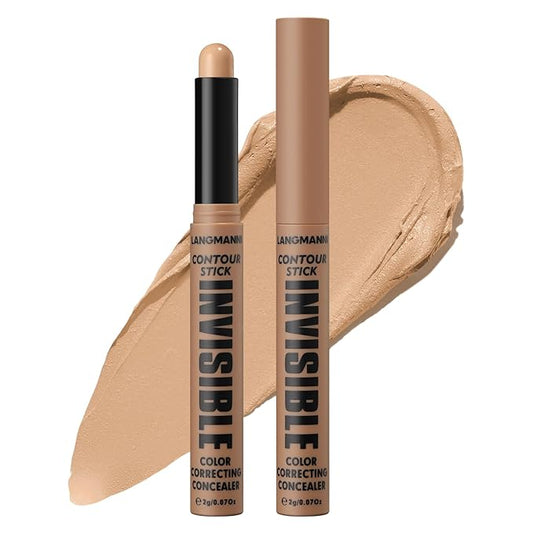 Jolilab 1 Color Contour Stick Concealer Stick Cream Palette Contour Multifunctional Contouring Makeup Kit for Face Highlighter Makeup Stick Set Long Lasting & Waterproof (06#deep, 1)-Velvo Beauty