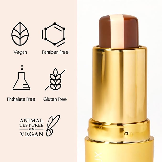 Winky Lux Affogato Tri-Color Tinted Lip Balm – Hydrating Lip Care with Jojoba Oil & Vitamin E, Sheer Nude Tint, Vanilla Coffee Scent, Moisturizes and Softens Dry Lips-Velvo Beauty