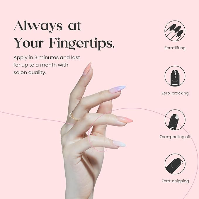 Beetles Builder Gel 15ML, 7 in 1 Builder Strengthener Gel Translucent Pink Nude Gel Nail Extension Brush in Bottle UV Gel Nail Polish, No Slip Solution Need Base Gel Needed-Velvo Beauty