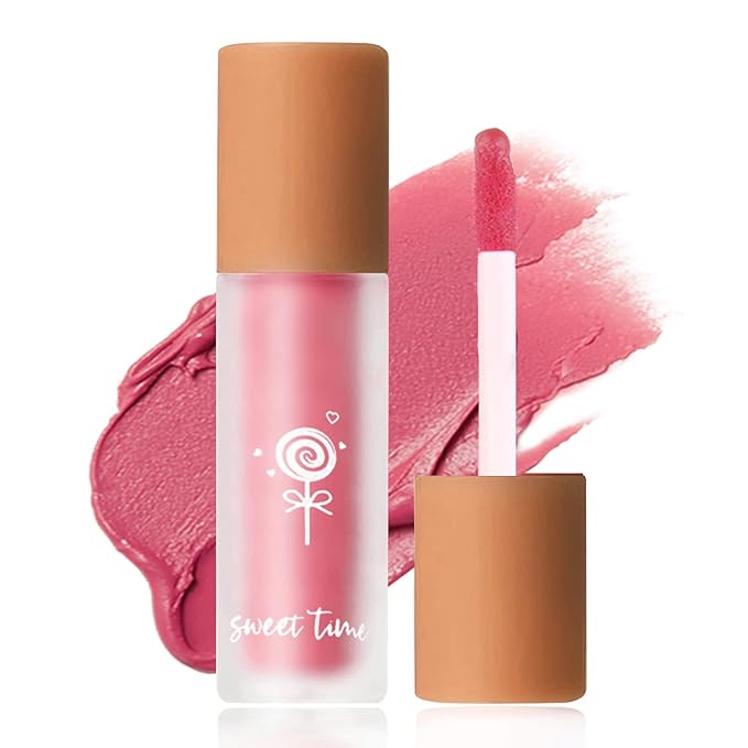 Liquid Blush Cream Blush Soft Matte Blush Liquid Stick for Cheeks Natural Cream Blush Makeup Dewy Face Blush Cosmetics - 02 Pink-Velvo Beauty