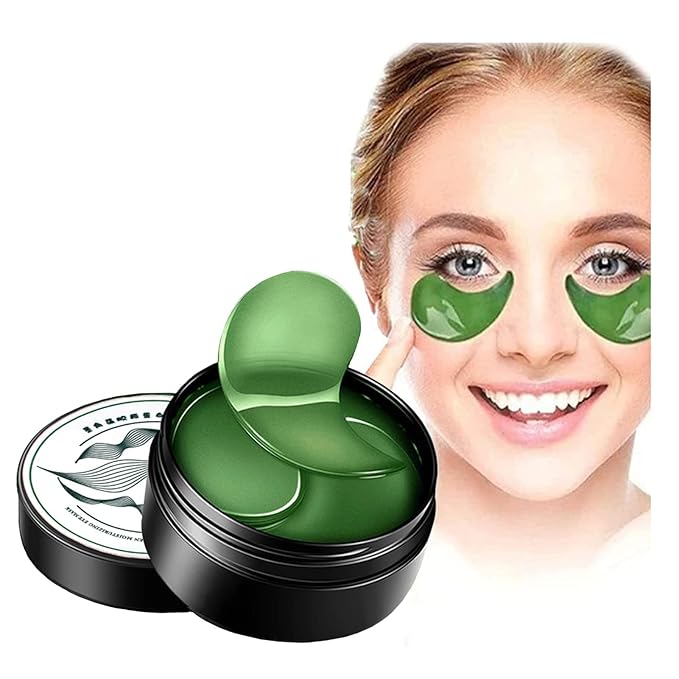 Seaweed Tightening Eye Mask, Anti-Wrinkle Hydrating Patches, Under Patches for Puffy Eyes, Reduce Wrinkles Bags (120 Pcs)-Velvo Beauty