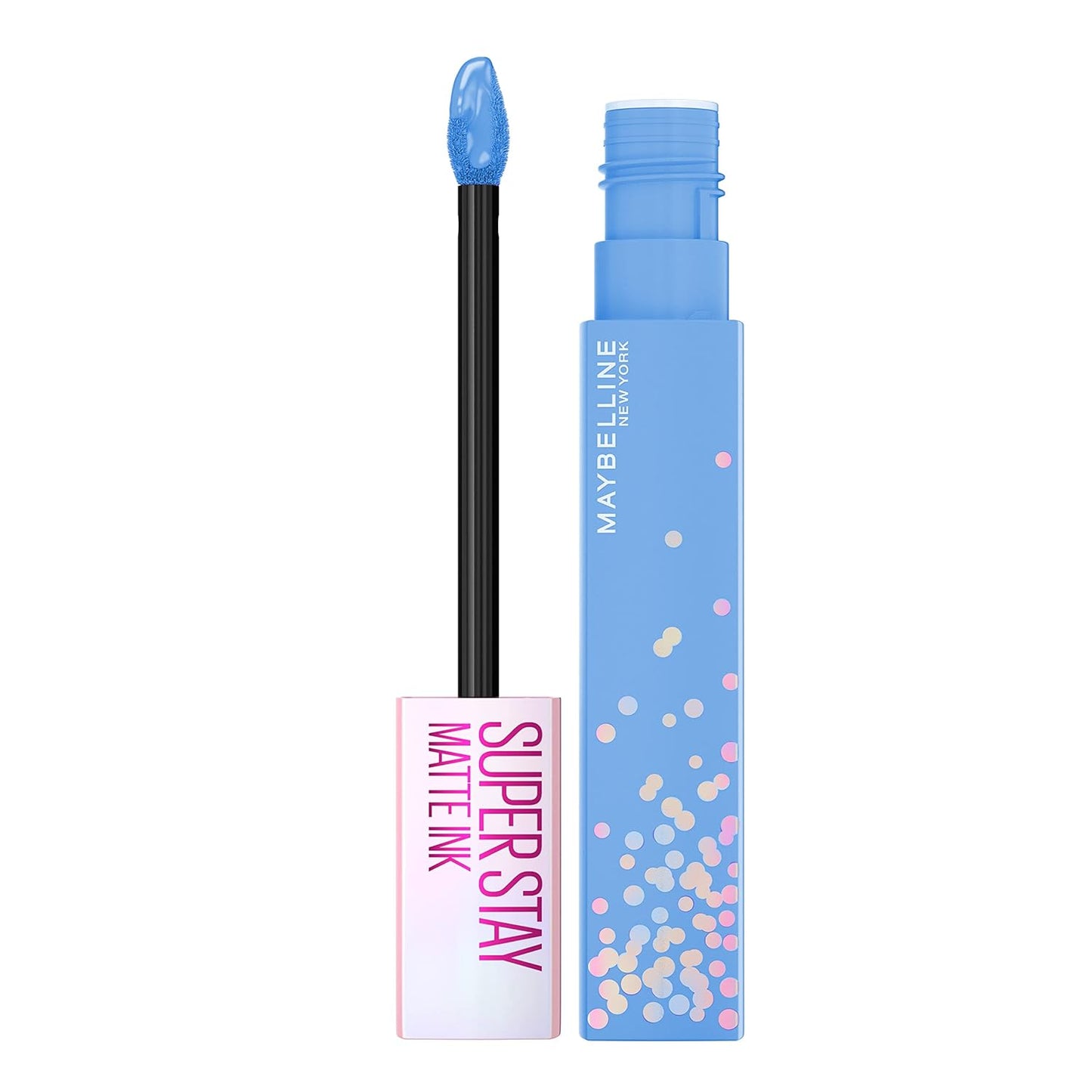 MAYBELLINE New York Super Stay Matte Ink Liquid Lipstick, Transfer-Proof, Long-Lasting, Limited-Edition Birthday-Cake-Scented Shades, Birthday Babe, 0.17 fl oz-Velvo Beauty
