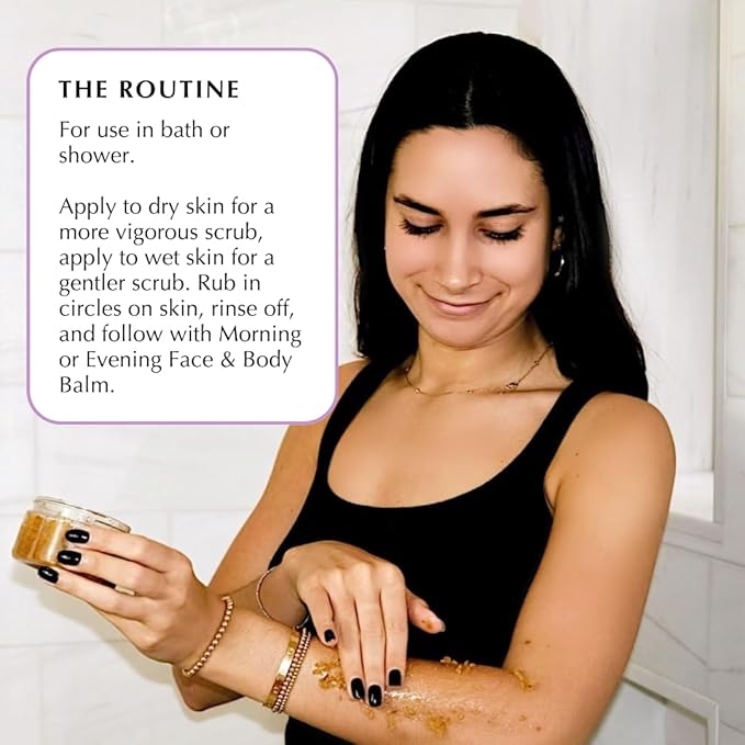 Sweet Almond Rosehip Brine Polish | Exfoliating Blend with Himalayan & Dead Sea Salt, Maple Sugar | Enriched with Magnesium, Omega 3's & Vitamin E | Revitalize Skin, Reduce Inflammation-Velvo Beauty