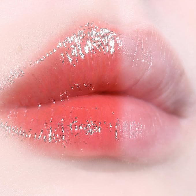 AOU GLOWY TINT BALM Tinted Lip Balm with Natural Gloss Instant Hydration for Chapped Lips 0.12Oz (02 Persimmon Balm)-Velvo Beauty