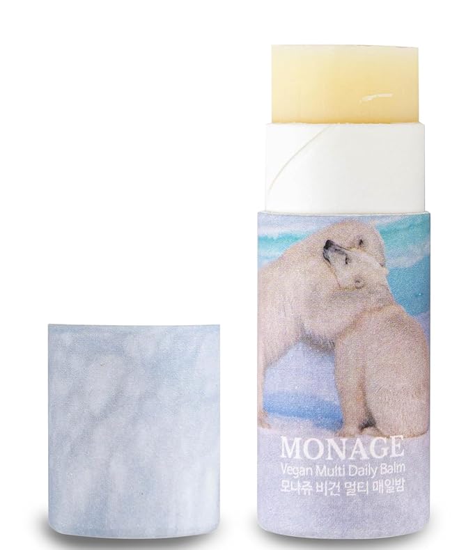 Korea Vegan & Nourishing & Moisturizing Lip Care Made from 100% Natural Ingredients, Organic Moisturizer for Dry, Cracked Lips & Skin, Everyday Lip Balm, Daily, 0.38 Ounce-Velvo Beauty