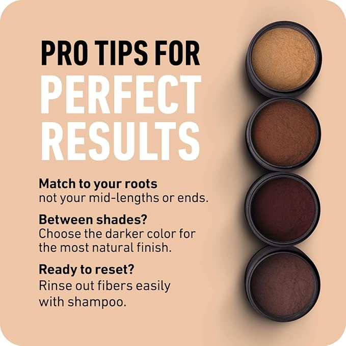 Boldify Hair Fibers Color Sample Kit - Fill In Thinning and Fine Hair for an Instantly Fuller, Thicker Look - 14 Shades for Women & Men - Reds-Velvo Beauty