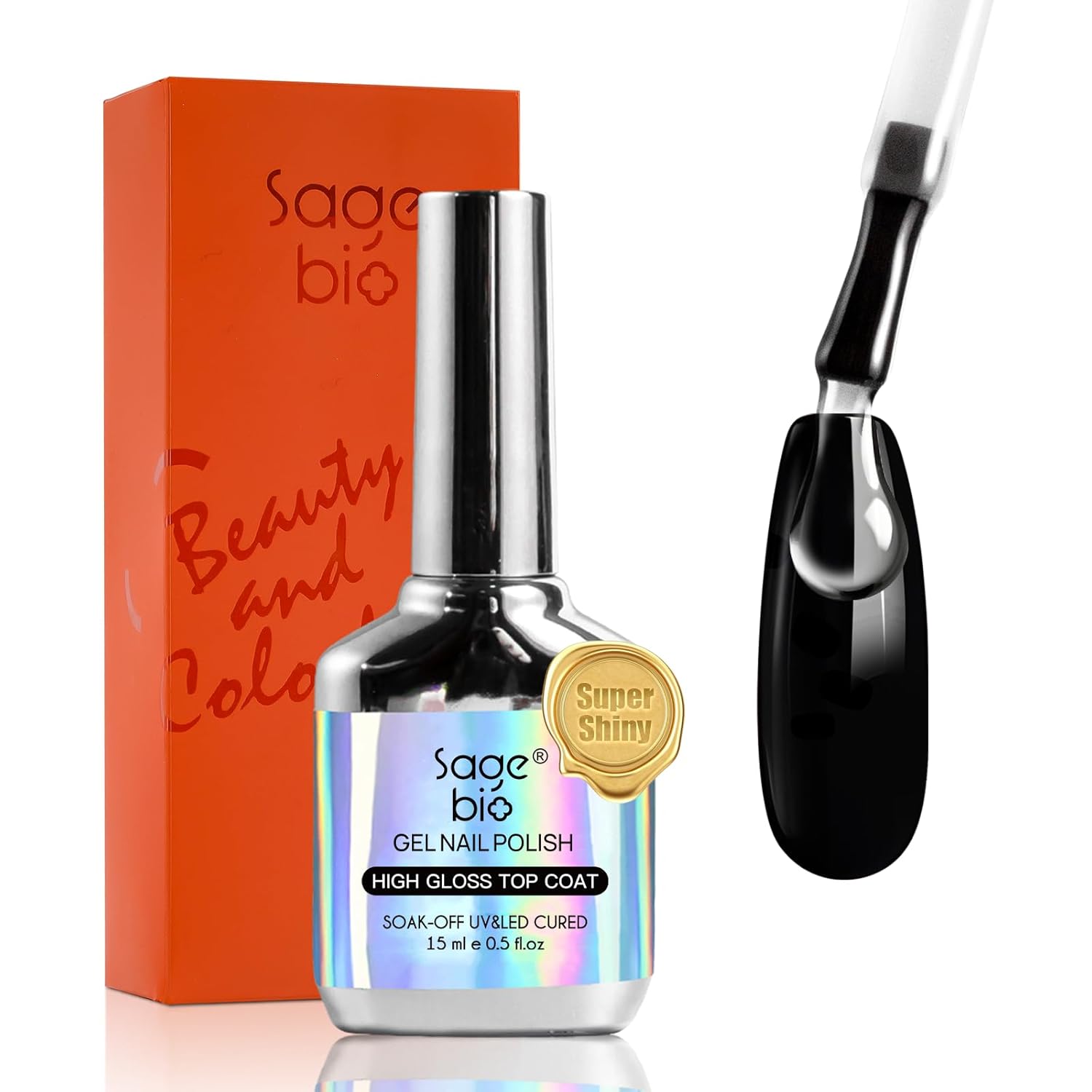 Cat Eye Gel Nail Polish with Magnet Stick, 15ml Glitter Holographic Nail Polish, Magnetic Effect Gel for Home DIY Manicure Gift, 26-Velvo Beauty