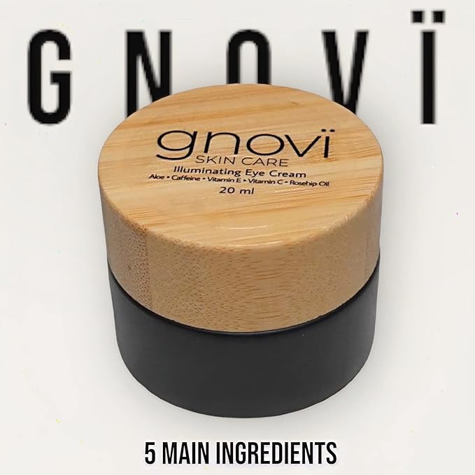 Illuminating Eye Cream Anti-Puffiness and Nourishing Dark Circle Remover (20ml)-Velvo Beauty