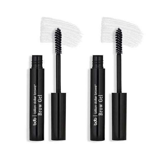 bdb Eyebrow Gel, Clear Formula - Effortless Brows, Waterproof, 2-Pack-Velvo Beauty