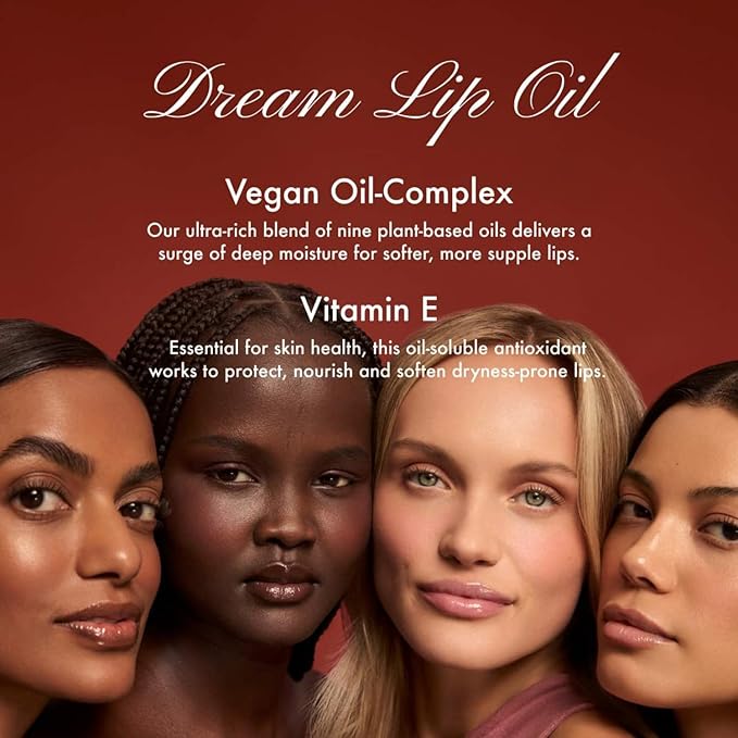 Summer Fridays Dream Lip Oil - Tinted Lip Oil with Moisturizing Sheer Coverage, High-Shine and Deep Hydration - Non-Sticky Formula for Long-Lasting Softness - Warm Beige (0.15 Oz)-Velvo Beauty