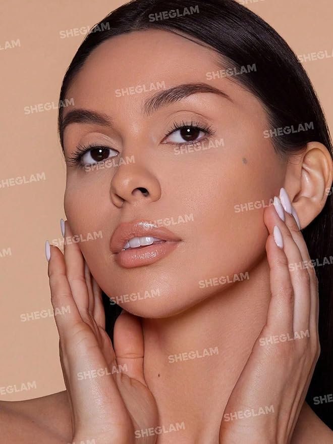 SHEGLAM SKin-Focus Full Coverage Powder Foundation Oil-Control Lightweight Face Pressed Powder Makeup-Sand-Velvo Beauty