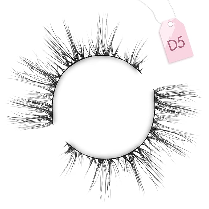 Onlyall Cat Eye Lashes Natural Lashes False Eyelashes Fox Eye Lashes False Lashes 7 Pairs D5-Velvo Beauty
