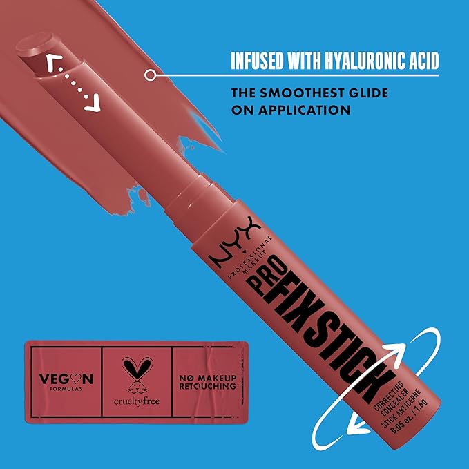 NYX PROFESSIONAL MAKEUP Pro Fix Stick Correcting Concealer, Buildable Medium Coverage Concealer Stick - Pale-Velvo Beauty