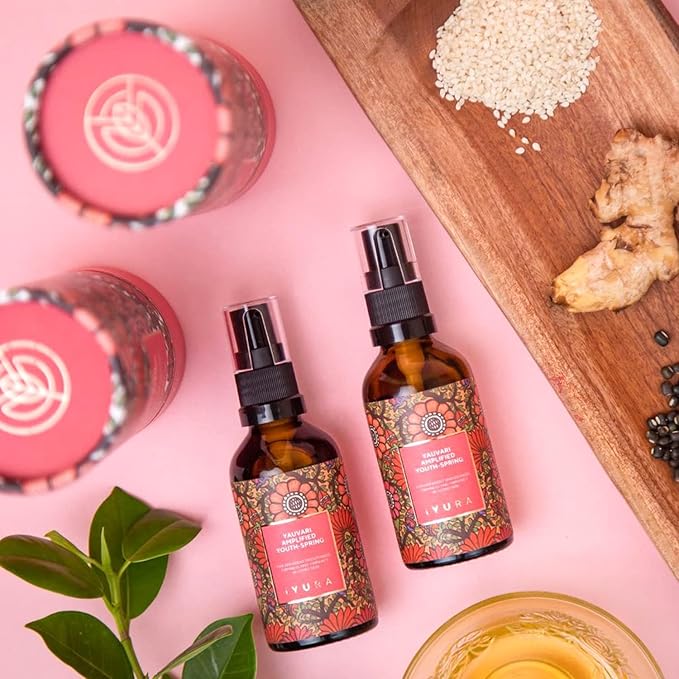 Yauvari Amplified Youth Spring - Best Face Moisturizer for Dry Skin, Aging or Mature Skin - Replaces Your Anti Aging Moisturizer - Natural Skincare with Natural Vitamin E, Vitamin A, Vitamin B-Velvo Beauty