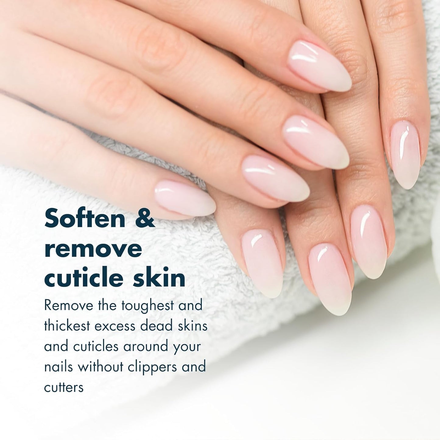 DeEnti Instant Cuticle Remover Gel, Professional Cuticle Softener with Instant 15-Second Removal, 8oz Bottle for Hand, Foot & Nail Care, Salon Quality Manicure & Pedicure Supplies-Velvo Beauty