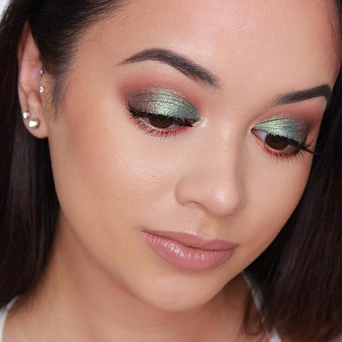 24 Shades Eyeshadow Palette -Festive Luxury Vibrant Bold Full-Color Pigment Long Lasting Matte Shimmer Eye shadow Palette (Bondi)-Velvo Beauty