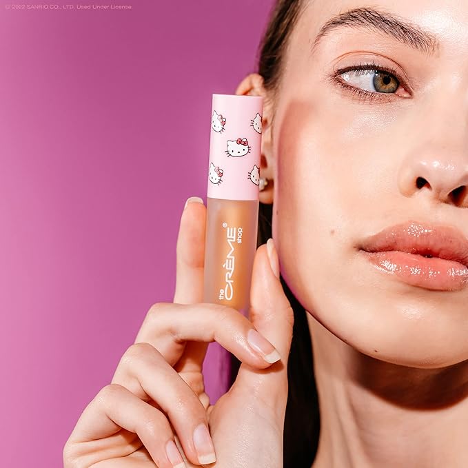 The Crème Shop x Hello Kitty Kawaii Kiss Moisturizing Lip Oil - Vanilla Mint Flavored-Velvo Beauty