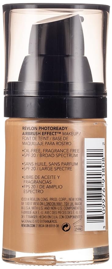 Revlon Photoready Golden Beige Airbrush Effect Makeup, 30 ml-Velvo Beauty