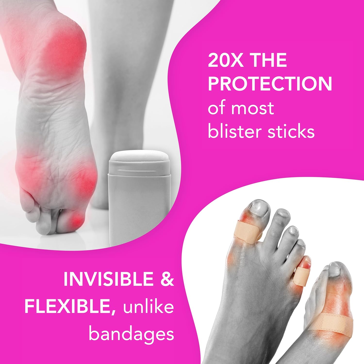 Barefoot Scientist PreHeels+ Blister Prevention Spray, Innovative Invisible Protective Barrier Against Blisters-Velvo Beauty