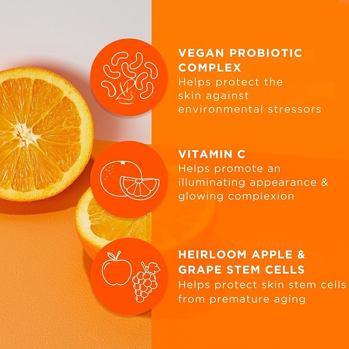 Andalou Naturals Probiotic + C Renewal Cream, Probiotic Plus C, Complexion Enhancing Face Moisturizer, Helps Promote Firmer Skin & More Even Skin Tone, Lightweight Hydrating Facial Moisturizer, 1.7 Oz-Velvo Beauty