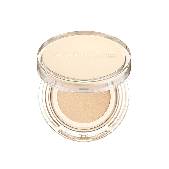 AMUSE Dew Jelly Vegan Cushion Foundation 1.5 CLEAR | dewy, glow, long-lasting, double coverage, clean beauty, lightweight, natural look, foundation for sensitive skin, hydrating cushion-Velvo Beauty