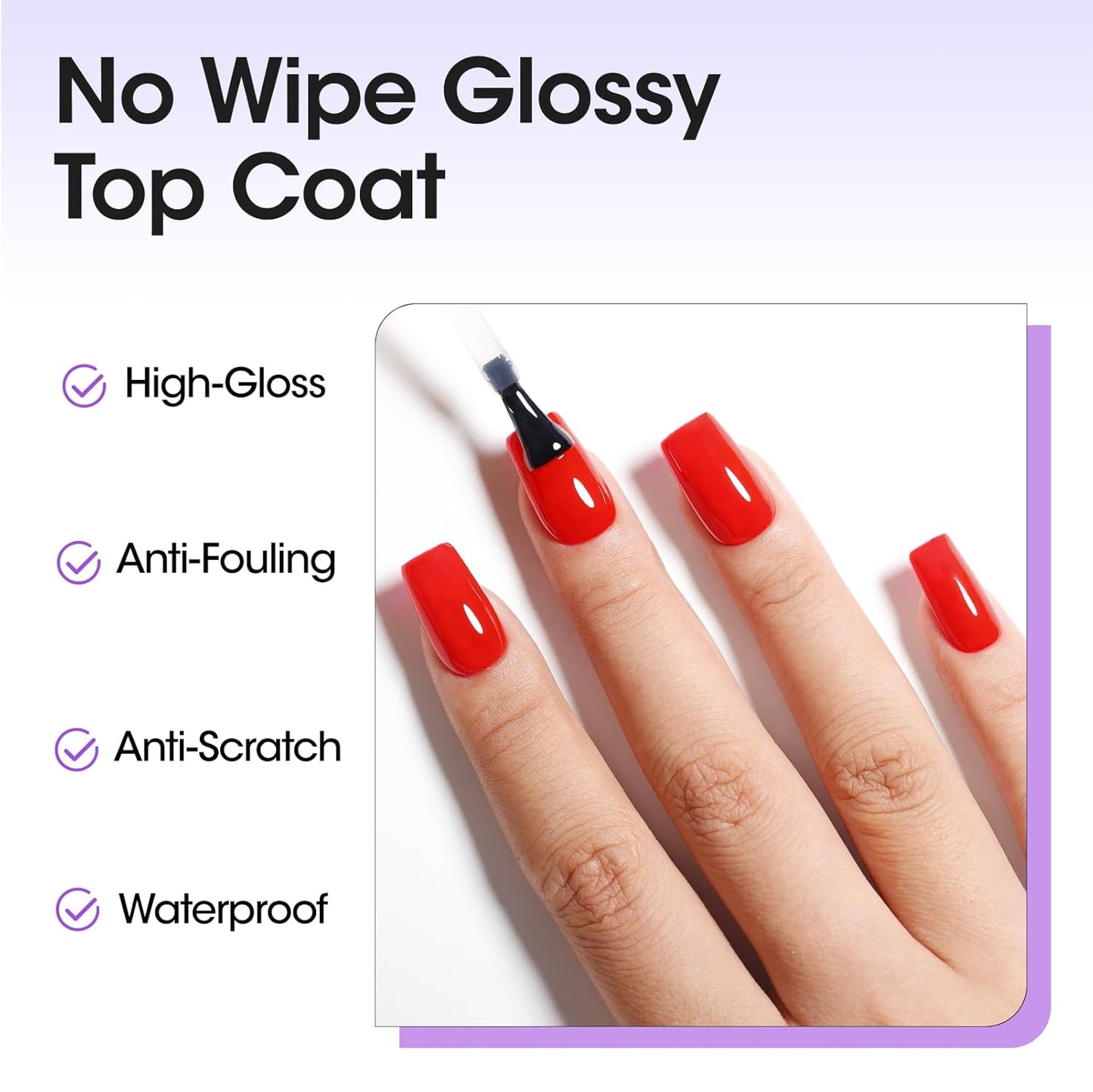 GELLEN Peel Off Gel Base Coat and Top Coat Set, Peelable Base Gel without Soaking, Clear Top Coat Nail Polish, UV LED Lamp Needed, Home DIY Nail Art Manicure Set-Velvo Beauty