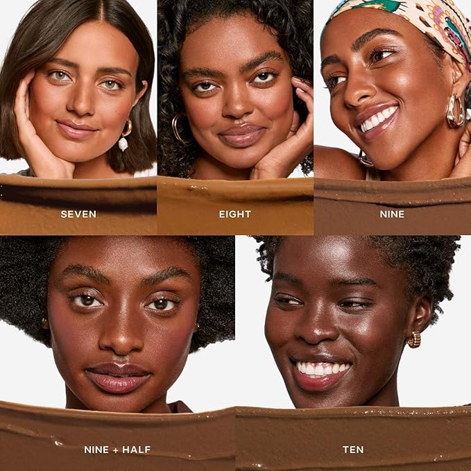 Saie Slip Tint Tinted Moisturizer with SPF 35 - Light Coverage, Glowy Skin Tint & Mineral Sunscreen for Face with Hydrating Hyaluronic Acid - Summer Makeup Essential - Shade Nine (1.35 oz)-Velvo Beauty