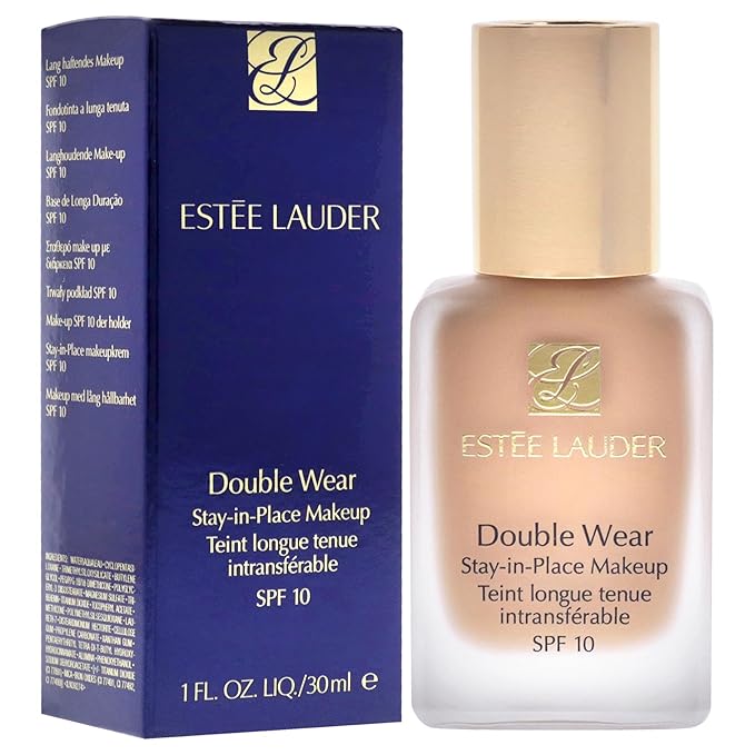 Estee Lauder Double Wear Stay In Place SPF 10 Makeup, Wheat, 1 Ounce-Velvo Beauty