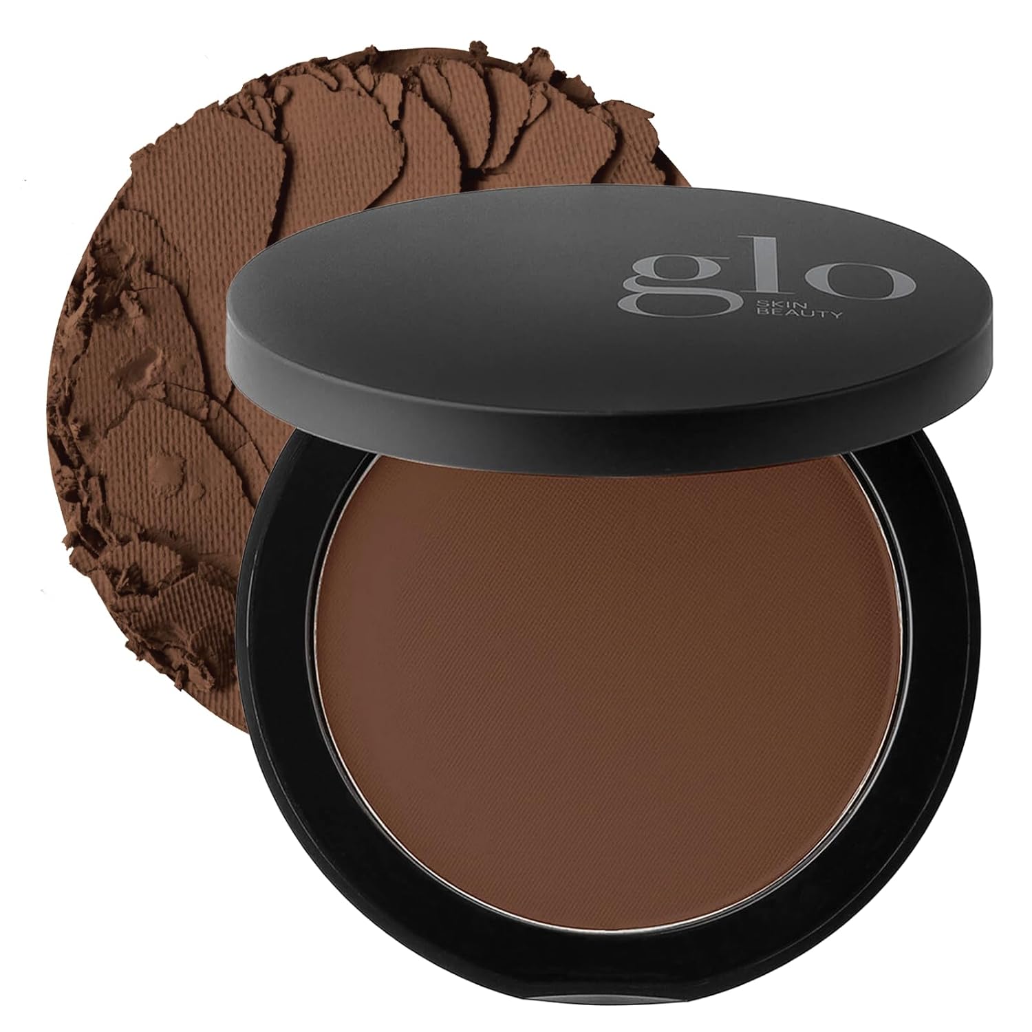 Glo Skin Beauty Pressed Base Powder Foundation Makeup (Cocoa) - Flawless Coverage for a Radiant Natural, Second-Skin Finish-Velvo Beauty