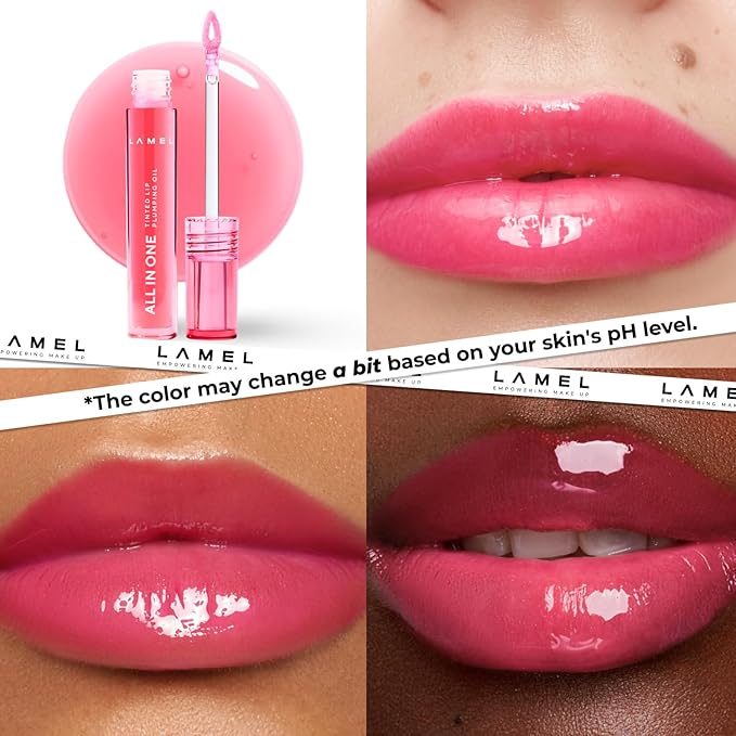 All-in-One Lip Oil - Lightweight, Tinted, Plumping, Hydrating Lip Gloss - Lip Balm for Day & Night Use, Long-Lasting Lip Stain, Lip Glow Oil, No-Sticky Gloss, Lip Plumper Tint - Peachy №401-Velvo Beauty