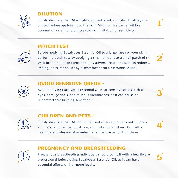 HIQILI 100ML Eucalyptus Essential Oil for Spray, Diffuser & Skin, 100% Pure Undiluted - 3.38 Fl Oz-Velvo Beauty