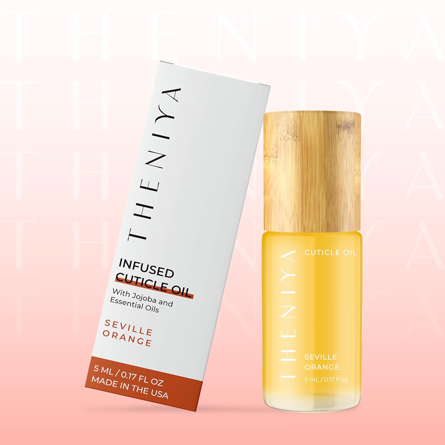 Cuticle Oil for Nail Strengthening and Growth – Hydrating, Vegan, Organic Formula with Jojoba & Vitamin E | 3 Signature Fragrances | 5mL Roll-On (0.17 Fl Oz, Orange Fragrance)-Velvo Beauty