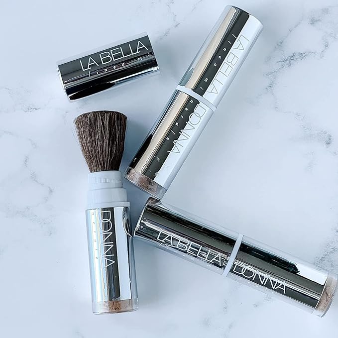 Minerals on the Go - (Dispensing Brush w/Loose Foundation) in Peche-Velvo Beauty