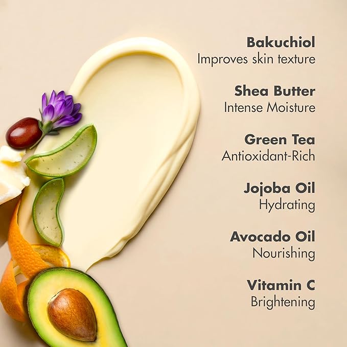 Ebanel Retinol Cream for Face 3.5 oz, Moisturizer with Collagen, Peptides, Ceramides, Hyaluronic Acid, Vitamin C & B5, Firming Anti Aging Face Cream for Wrinkles, Fine Lines, Dark Spots, Day & Night-Velvo Beauty