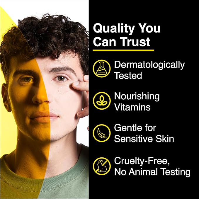 Lumin Skin Care Set Routine for Men - Boss Trio - Men's Facial Care Kit, Men's Skincare Routine Banish Dark Circles, Puffiness, Clogged Pores - 2 Month Supply-Velvo Beauty