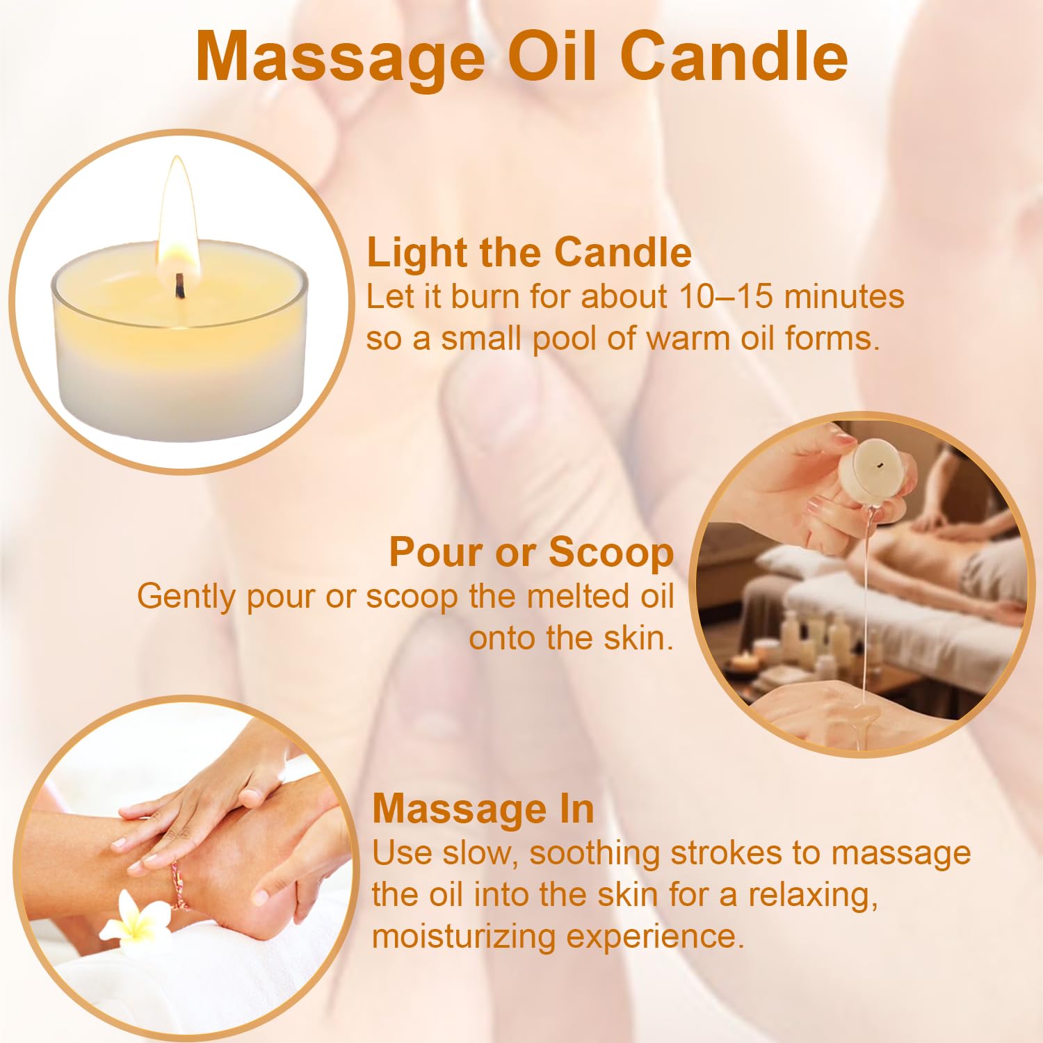 6-Step Foot Care System with Epsom Salt Soak, Callus Remover Gel, Sugar Scrub, Collagen Mask, Shea Butter Lotion, Massage Oil Candle + Disposable Pedicure Kit 5-1, Liner & Slippers. Orange 03 Set-Velvo Beauty