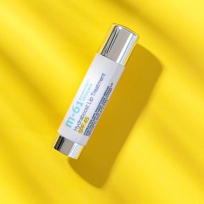 M-61 Hydraboost Lip Treatment SPF 45 - Hydrating and smoothing broad spectrum SPF 45 reef safe vegan lip treatment with a power-packed peptide, vitamin B5 & aloe-Velvo Beauty