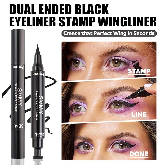 All in One Makeup Kit, 12 Colors Eyeshadow Palette, Beige Foundation, Lipstick Set, Eyebrow Soap, Eyeliner Stamp, Waterproof Mascara, Makeup Brush, Makeup Sponge, Gift Set for Women, Girls & Teens-Velvo Beauty