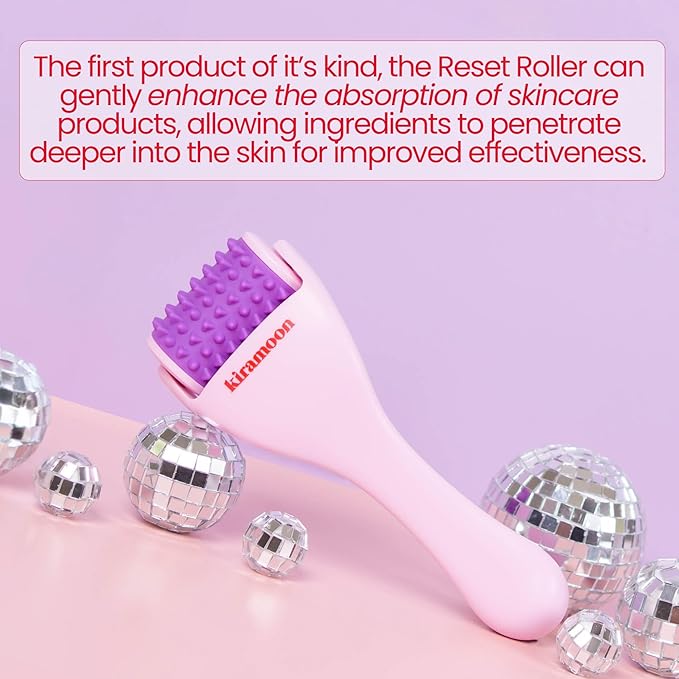 Reset Roller to Boost Skincare Absorption, Reduce Puffiness, Relax Jaw Muscles, and Promote Collagen. Anti-Aging and Relaxing Silicone, Gifts for Her-Velvo Beauty