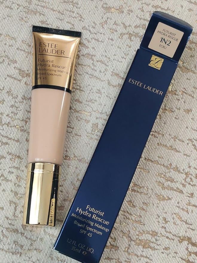 Estée Lauder Futurist Hydra Rescue Moisturizing Makeup SPF 45 Ecru 1N2-Velvo Beauty