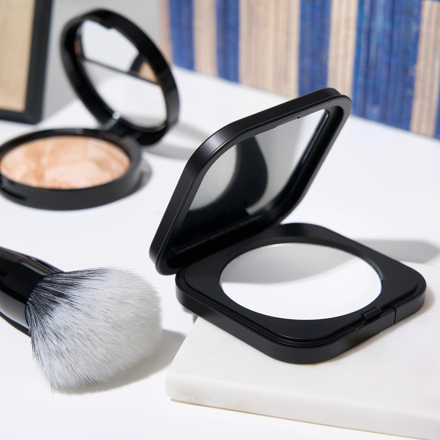 LAURA GELLER NEW YORK Matte Maker Pressed Setting Powder - Translucent - Setting Powder & Finishing Powder - Oil-Control - Filter-Like Matte Finish - All Skin Types-Velvo Beauty